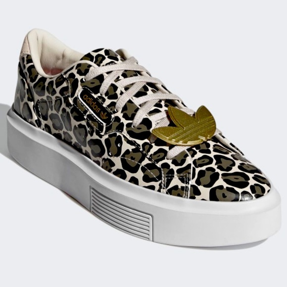 adidas sleek super leopard